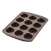 Circulon Nonstick Bakeware 12-Cup Muffin Tin, Brown, Steel
