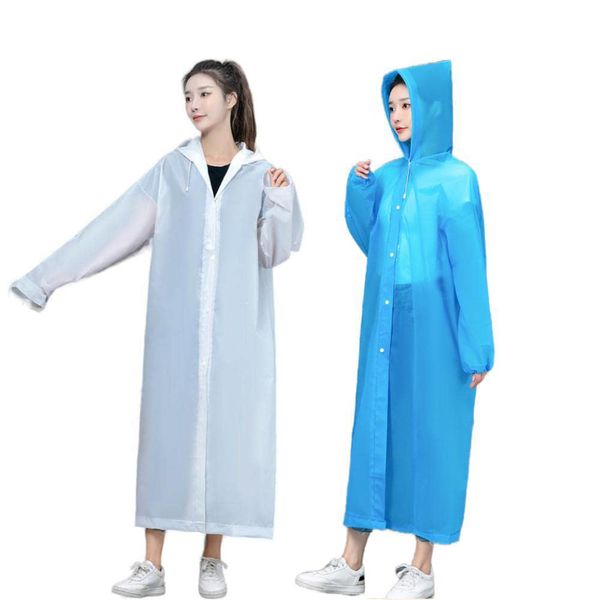 Waddllllleo Inponcho, Rain Poncho, Raincoat, Raincoat, Women's, Men's, Waterproof, Windproof, Rain Gear, Bicycle, Rainy Season, Translucent, Multi-functional, Emergency Use, Disaster Preparedness Goods, Unisex, Available in white and blue