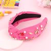 Semato Hot Pink Knotted Headband