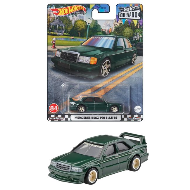 Hot Wheels HWW12 Boulevard - Mercedes-Benz 190E 2.5-16 (3 Years Old and Up)