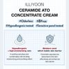 Ilyun Ceramide at Concentrate Moisturizer Cream, 6.8 fl oz (200 ml) / illiyoon Ceramide Ato Concentrate Moisturizer Cream