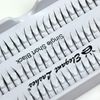 Elegant Lashes Individual Single Short Black Lashes (Pro Dozen Pack - 12 Trays)