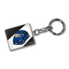 MKJP Custom Key Chain Mazda Demio DE Late Base Black, blue