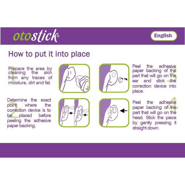 Otostick UK on X: Otostick ear correctors are easy to use and