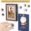 20Pack Magnets for Crafts with Adhesive Backing,Round Disc Magnets Strong Stick.