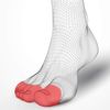 Blis-Toes - Reusable Toe Comfort Sleeves - 2 Large + 2 Regular