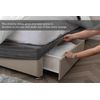 Belledorm Jersey Base Wrap - Transform a drab looking bed base (Cloud, Single)