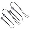 EMSea 2PCS LED Light Link Line Cable Technic Power Function Compatible with Lego 8870 Train Vehicle Bricks Building Blocks Toy 50cm