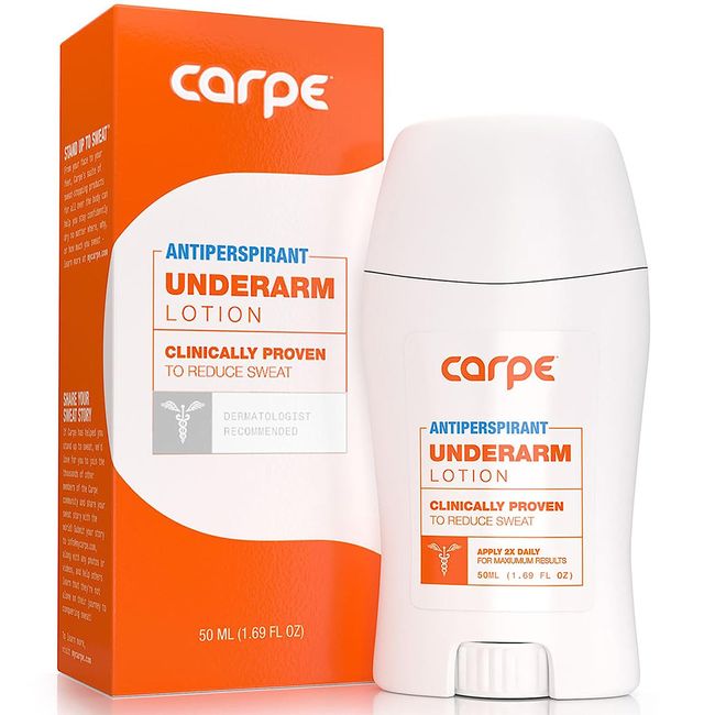 Calpe Armpit Antiperspirant Lotion  Armpit Sweat 50ml<br> Carpe Antiperspirant Underarm Lotion Perspirex<br>