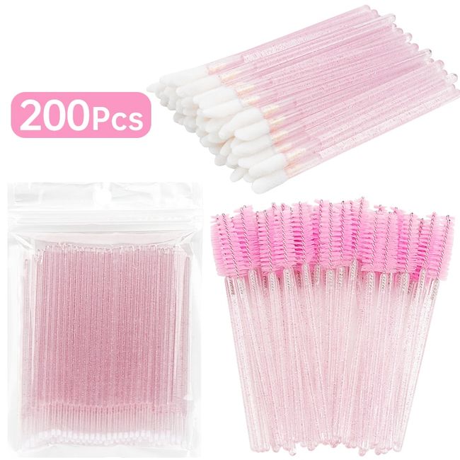 100Pcs/lot Crystal Handle Disposable Micro Brush Swabs - Bestm