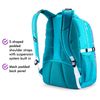 High Sierra Swerve Laptop Backpack, Sequin Facets/Bluebird/White, One Size