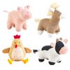 Mud Pie Children's Knit Rattle, Rooster