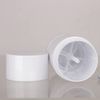 COSIDEA 6pcs White Round empty 75g / 2.5OZ deodorant containers Bottom Filling large twist up tubes for hair wax chapstick bottle