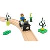 Locorico - 2 wooden train cars (Lego)
