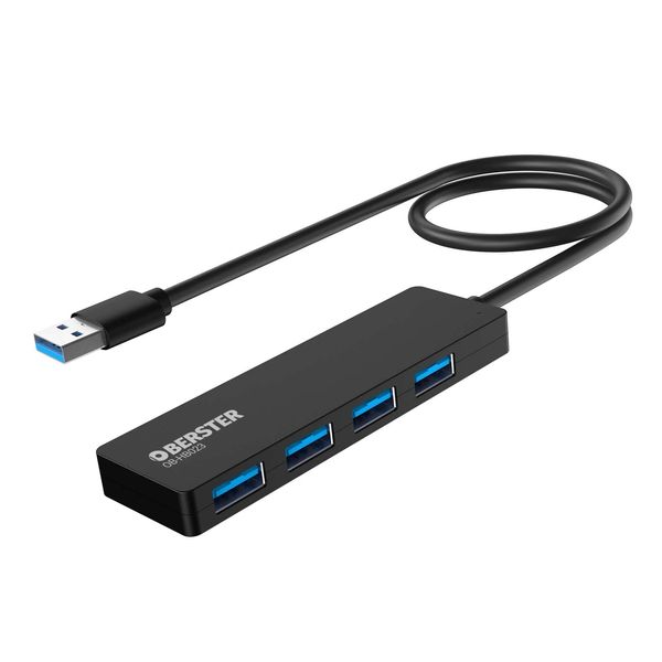 HOPDAY USB C Hub, 6 in 1 USB C Adapter für MacBook Air/Pro, Dual Display 4K HDMI Docking Station