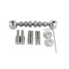 Guyker Stainless Steel Space Control Adjustable Roller Guitar Bridge Electric Guitar Replacement