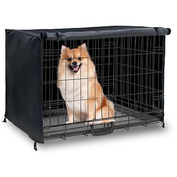 Dog Crate Cover 24in Waterproof Pet Kennel Cover for Outdoor/Indoor Protectio...