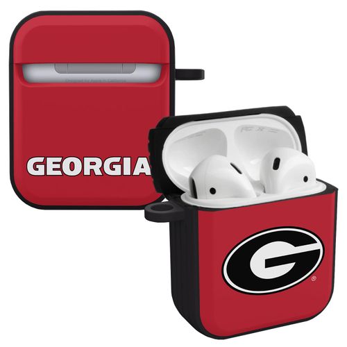 AFFINITY BANDS Georgia Bulldogs HDX Case Cover Compatible with Apple AirPods Gen 1 & 2 (Classic)