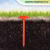 FEBTECH-SepticTank Marker for Property line Markers-2.7"x10" Pack of 8+1 Hammer