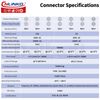 2 Pin Female Quick Connect Waterproof Power Connector