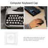 10PCS Transparent Mechanical Keyboard Keycaps - Clear Plastic Key Caps for Backlit Keyboards, Easy Installation, Comfortable Typing, Versatile Use for Replacement