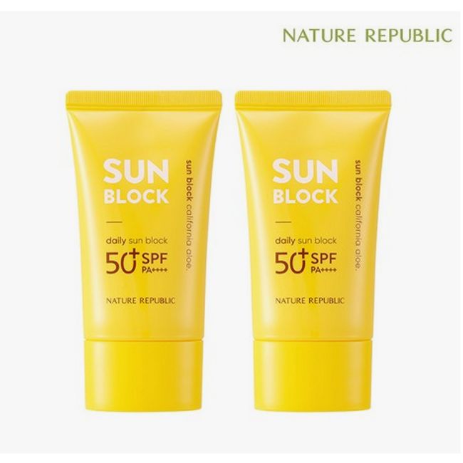 Nature Republic [Nature Republic][AK Exclusive] Aloe Daily Sunblock 57ml x 2EA, Selected