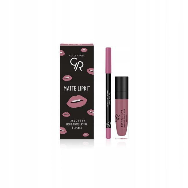 Golden Rose Gr Matte Lıp Kıt No: Pınk 1 Paket (1 x 1 Adet)