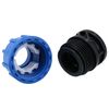 32mm MDPE End Stop Water Pipe Cap Shut-Off Compression Fitting Coupling 2PK