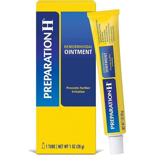 Preparation H Hemorrhoid Ointment Itching Burning and Discomfort Relief - 1 O...