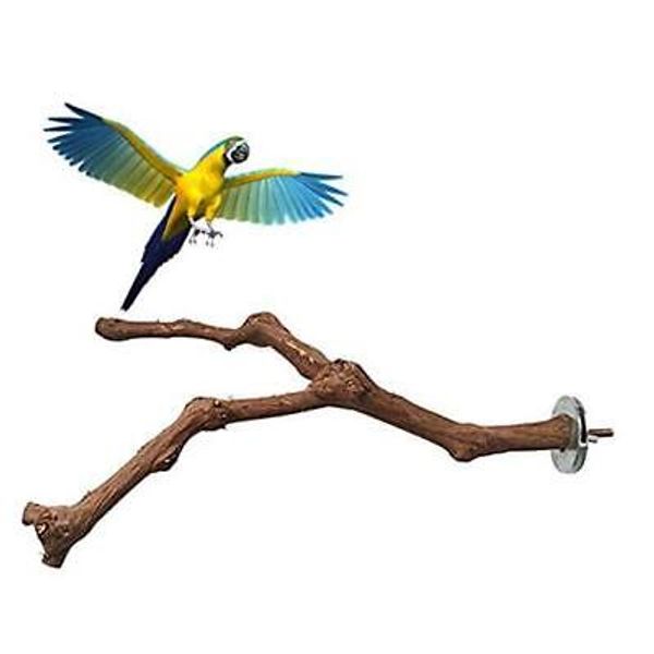 Parrot Perches,Natural Birdcages Stands Birds Perch Climbing Paw Types-A