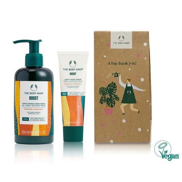 The Body Shop Gift Wrap Boost Hand Duo Set 956960