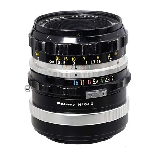 Fotasy NG Lens to E Mount Adapter, Nikon F Mount G AFS Lense to Emount, Compatible with Sony a7 a7R a7s II III IV a9 a7c Alpha 1 a6600 a6500 a6400 a6300 a6100 a6000 a5100 a5000 a3500 ZV-E10