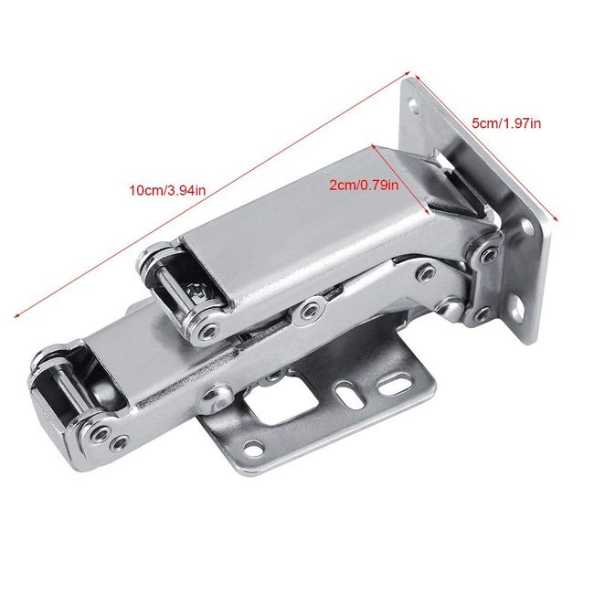 Cabinet Hinges 130-170 Degree Opening Angle Concealed Hinges Cross Hinges Concealed Hinges Repair Parts Cabinet Cupboard Sliding Shelf Door Sliding Door Furniture Carbon Steel Hydraulic Damper Inset