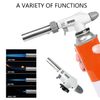 ZEACCT Chef Cooking Torch, Culinary Blowtorch, White Metal & Plastic