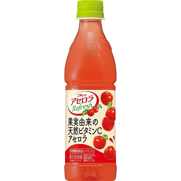 SUNTORY Nichirei Acerola Refresh Vitamin C 430ml x 24 PET Bottle Soft Drink