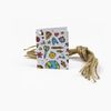 Teachers Folded Gift Tags - School Lessons Themed Rectangular Shaped Eco-Friendly Recycled Card Present Tags 10 Pack