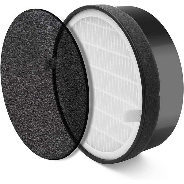 LEVOIT LV-132-RF 1pack Air Purifier Filter 1 Count (Pack of 1),Black