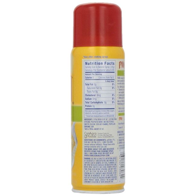 PAM Non Stick Original Cooking Spray, 10 OZ (Pack of 2)