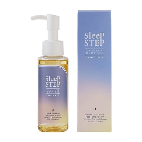 Sleep Step Body Oil, Sweet Dream 3.4 fl oz (100 ml), 100% Natural Essential Oil