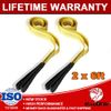 6FT Pair Nylon Eye&Eye Web Lifting Sling Flat Loops Rigging Towing Hoist Straps