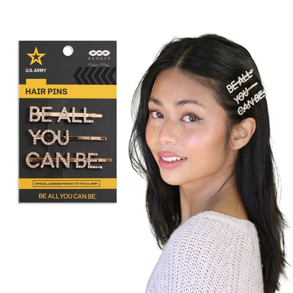 Be All You Can Be. U.S. Army Bobby Pin Set