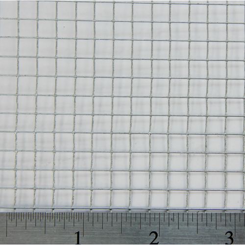 Airbrick Mouse Control Mesh - 1/4" Galvanised Steel - 1/4" x 1/4" (6.35mm x 6.35mm) Aperture - 23 SWG (0.61mm) - A4 Sheet