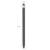 Functional Stylus Pen, Compatible with Both Sides Smartphone and Tablet (Black)