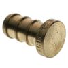 SharkBite UC512LFA 3/8" PEX Hose Barb Pipe Plug, Lead Free Brass