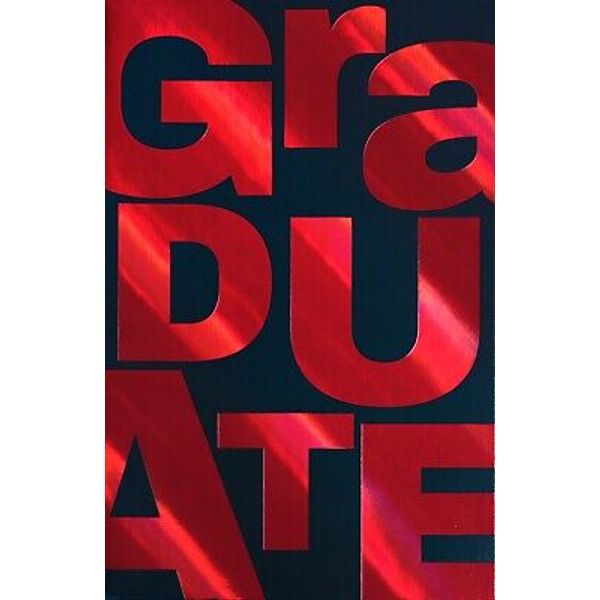 Short & Simple GRADUATION Card FOR GRADUATE by Premium Greetings + Envelope