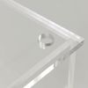 12 X 8 X 8.8" Clear Acrylic Bin Candy Bin Dispenser Two-Chamber Storage
