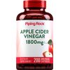 Piping Rock Apple Cider Vinegar Capsules 1800 mg | 200 Pills | Potent Formula | ACV Supplement for Men and Women | Non-GMO, Gluten Free