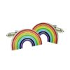 Rainbow Design CUFFLINKS Presented in a Cufflink Box