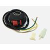 BLACK / RED 2 WIRE LIGHT SWITCH 12 VOLT / DC ATV DIRT BIKE 7/8" TWO PLUG OPTIONS