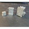 N scale electrical track side control boxes set of 6 N1012